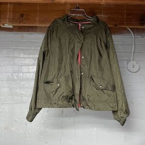Livi Active Army Green Raincoat